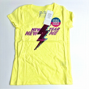 𝅺P.S.BY Aeropostale Girl New Year Shirt US 5T